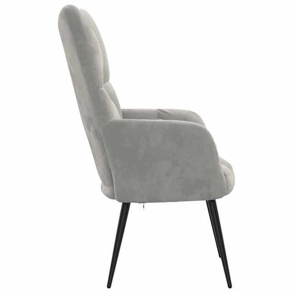 Maison Exclusive - Relax stol Lys grå Velour