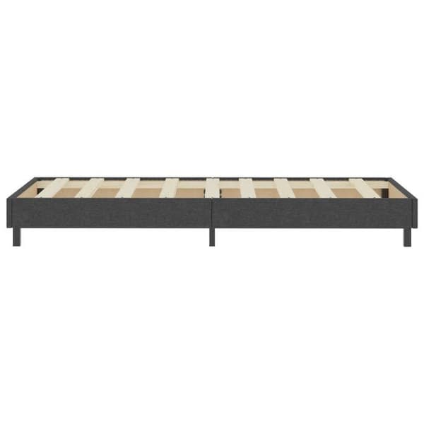 Maison Exclusive - 100x200 cm harmaa kangas sängyn lattiapohja ilman patjaa Grå