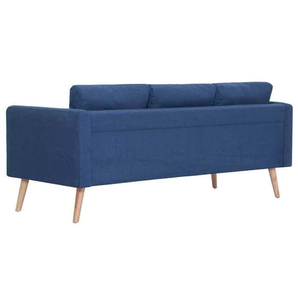 Maison Exclusive - Sæt af 2 stk. sofa i blå stof Blå