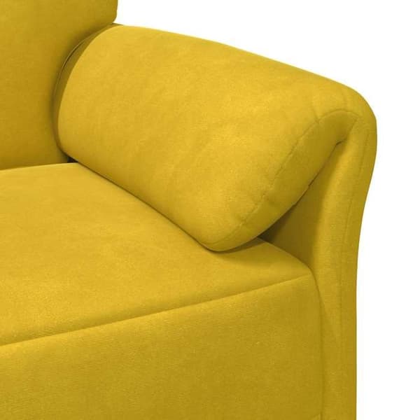 Maison Exclusive - Sofa 2 pladser Gul Velour