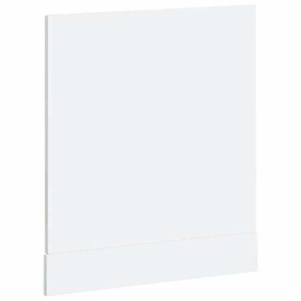 Maison Exclusive - Diskmaskinpanel Kalmar vit glans 60x1,5x57 cm Vit
