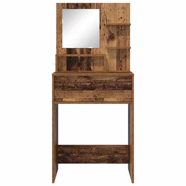 Maison Exclusive - Sminkbord för sovrum i gammalt trä