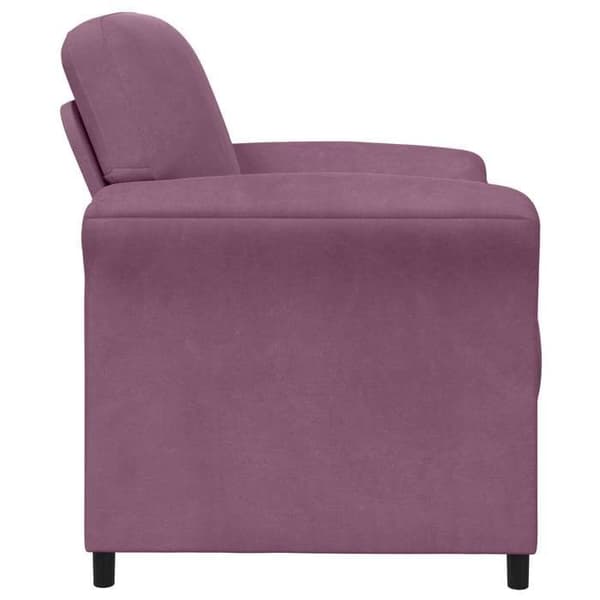 Maison Exclusive - 1-personers Sofa Lilla Velour