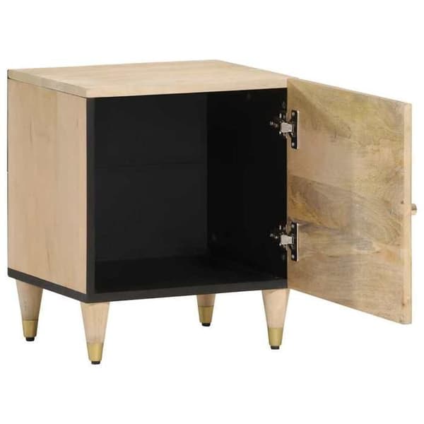 Maison Exclusive - Natborde 2 stk 40x33x46 cm Solid mango træ