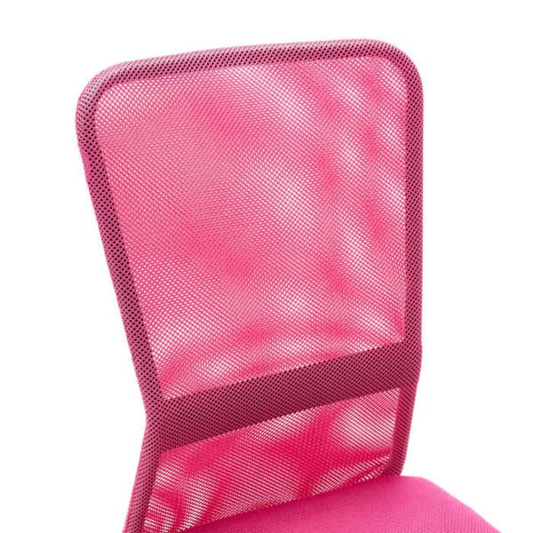 Kontorstol - EKSKLUSIV HUS - Moderne design - Rosa - Mesh ryg - Højdejusterbar Ros
