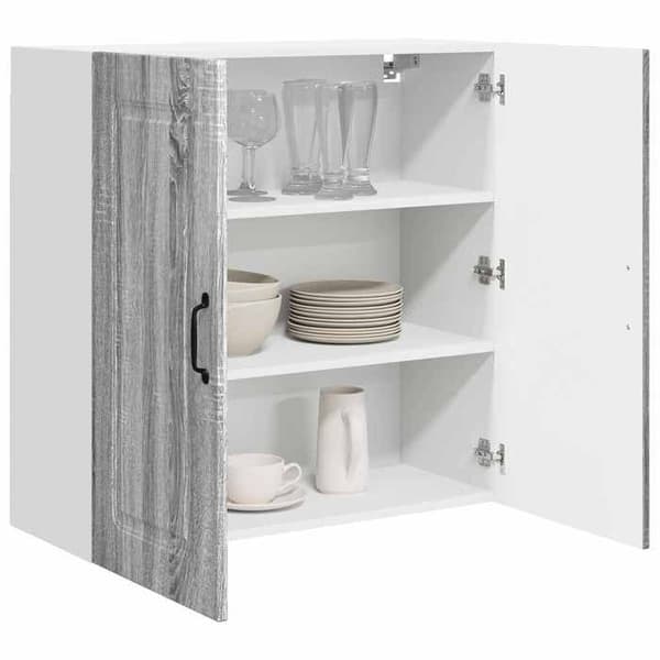 Maison Exclusive - Diskmaskinspanel Kalmar Grå Sonoma 80 x 31 x 80 cm Gris Sonoma