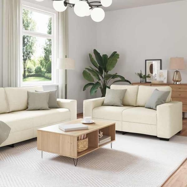 Maison Exclusive - 2 osan beige sekoituskangas sohva