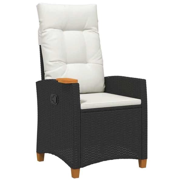 Maison Exclusive - Recliner med polyrotin tebricka