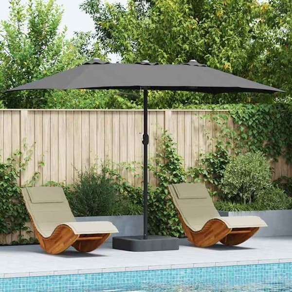 Maison Exclusive - Haveparasol Anthracite 385 x 209 x 244 cm