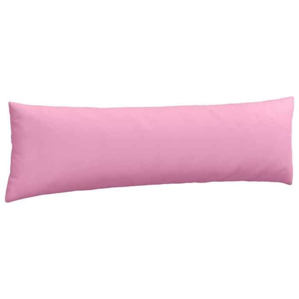 Maison Exclusive - Soffkuddar 2 st tyg Rosa 145 x 40 cm Ros
