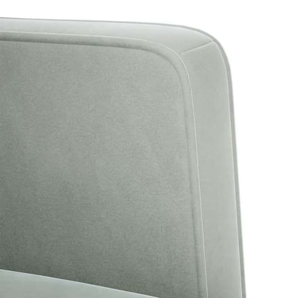 Maison Exclusive - Sofa til to personer lys grå 111 cm velour