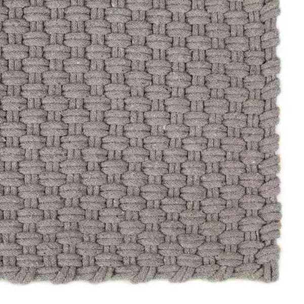 Maison Exclusive - Rektangulär matta Grå 160x230 cm Bomull