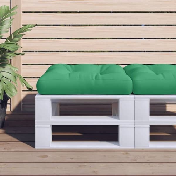 Maison Exclusive - Grön pallkudde 60x60x12 cm tyg