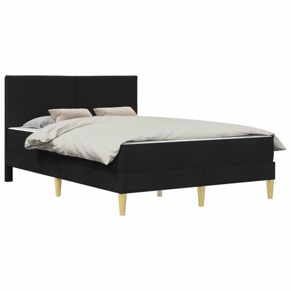 Sengestel - MAISON EXCLUSIVE - Maison Exclusive - 120 x 190 cm - Sort - Lamelseng Svart