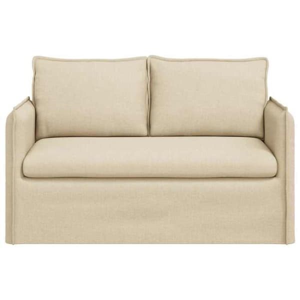 Maison Exclusive - Creme Sofa 136 x 82 x 85 cm stof