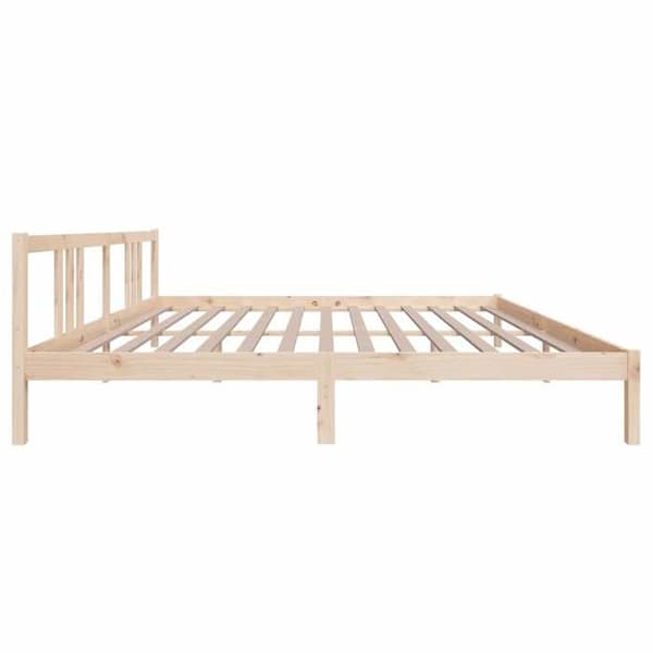 Maison Exclusive - Sengramme uden madras i massivt træ 200x200 cm