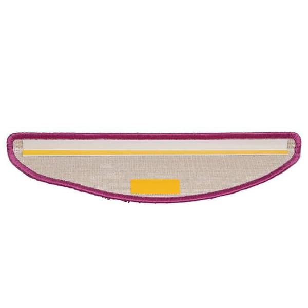 Maison Exclusive - Trappe tæppe 15 stykker 56 x 17 x 3 cm Lilla Halvmåne Violett