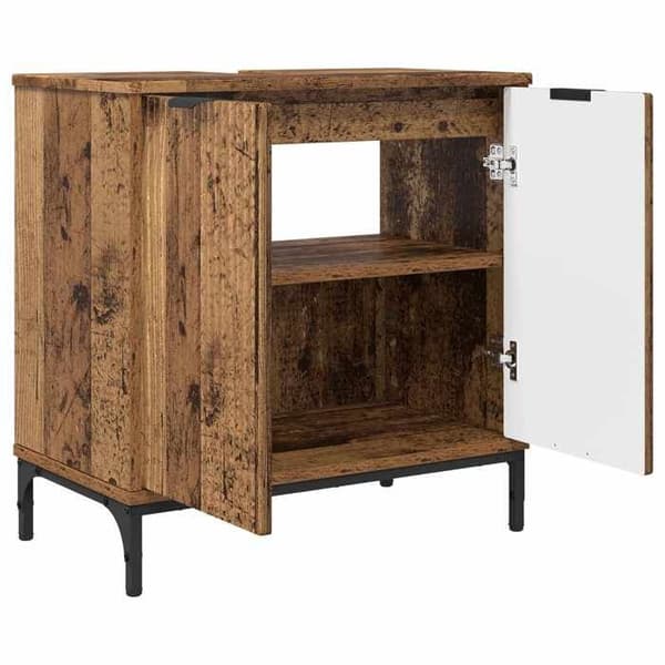 Maison Exclusive - Badrumsmöbel i gammalt trä