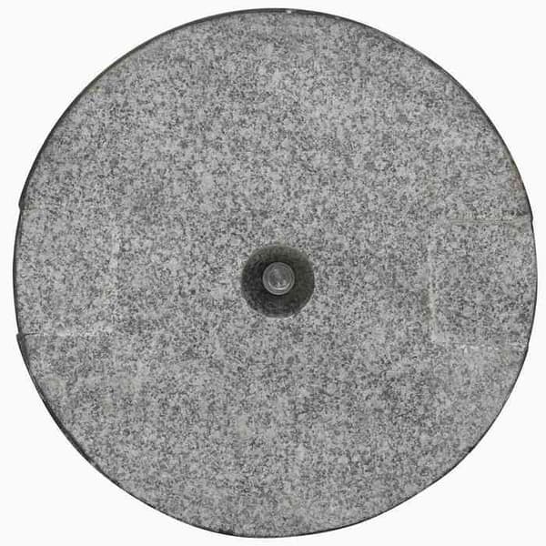 Maison Exclusive - Granitparasolfot 20 kg Rund Svart