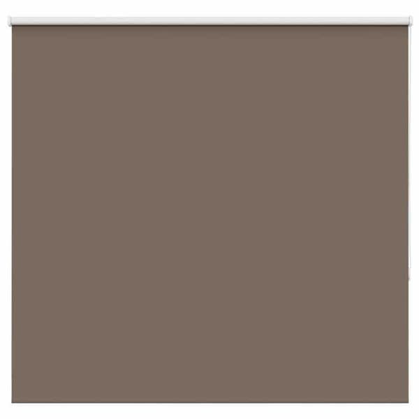 Maison Exclusive - Rullgardin mörkläggande kaffe 150x150cm tygbredd Kaffe