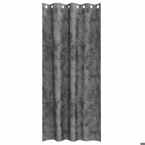 Maison Exclusive - Samettiverhot 2 kpl Harmaa 260 x 140 cm Sametti
