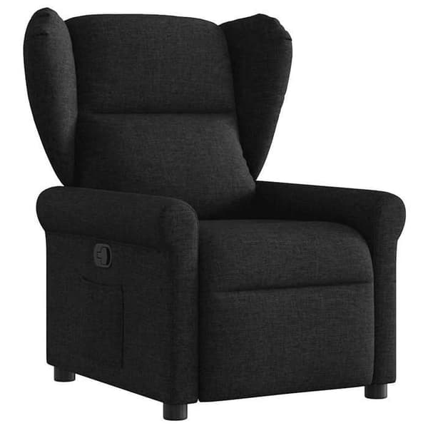 Maison Exclusive - Svart Tyg Reclinerfåtölj