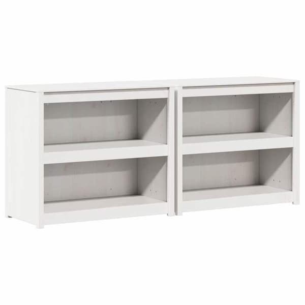 Utemöbel för kök - EXKLUSIVT HEM - MEPPEL 2 st - Vit - Trä - 212x55x92 cm