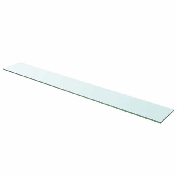 Maison Exclusive - Hyllpaneler 2 st Glas Transparent 110 x 15 cm Transparent