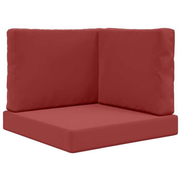 Utomhus kudde - EXKLUSIV HEM - 60 x 60 cm - Polyester - Bordeaux - Skumfylld Bordeaux
