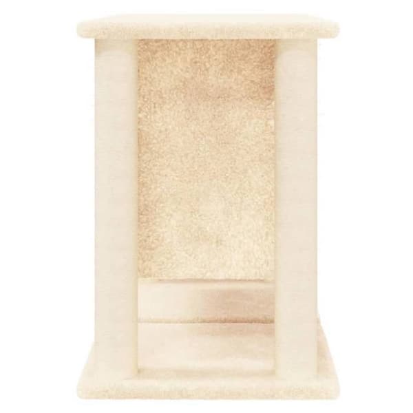 Maison Exclusive - Kattekradse med sisal i creme 50 cm