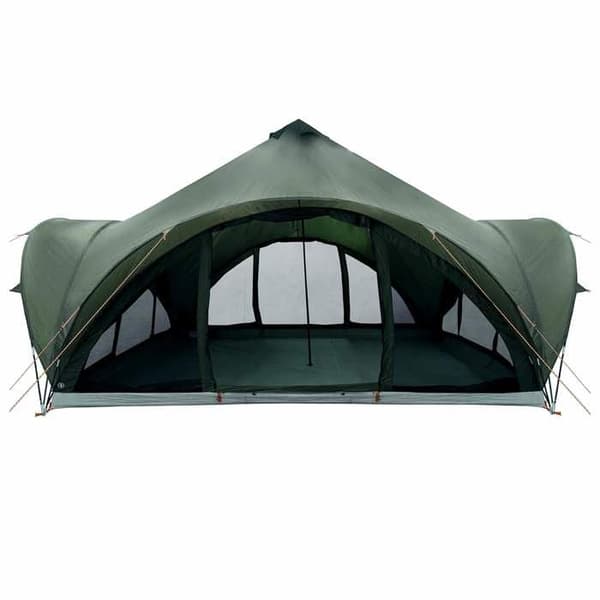 Maison Exclusive - Tipi Telt 18.0 personer Grøn army Polyester og Stål