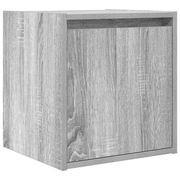 Maison Exclusive - Väggmonterade sängbord 2 st sonoma grå 38x34x40 cm Sonoma grå
