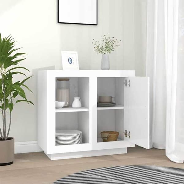 Maison Exclusive - Buffé Vit 80x40x75 cm