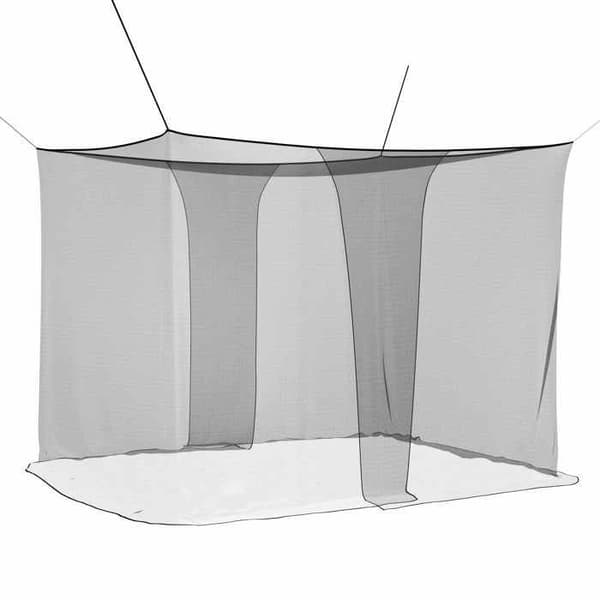 Maison Exclusive - Myggnät för säng 3 delar 156 mesh Svart Polyester