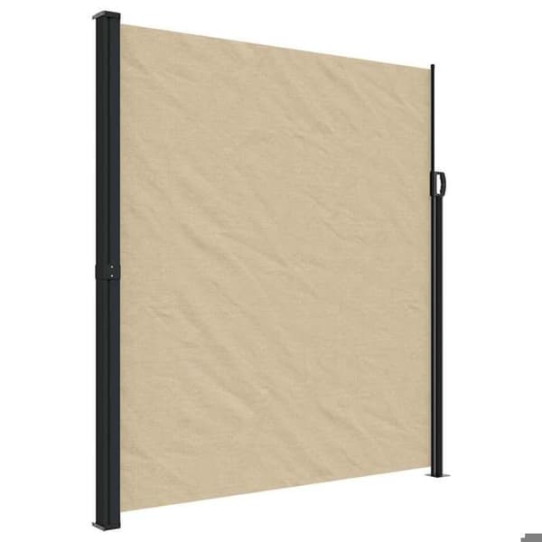Maison Exclusive - Retractable side awning beige 220x600 cm