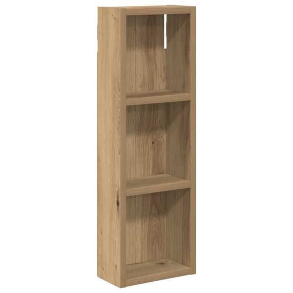 Maison Exclusive - Vægskab til badeværelse Eg håndlavet 20 x 10 x 60,5 cm