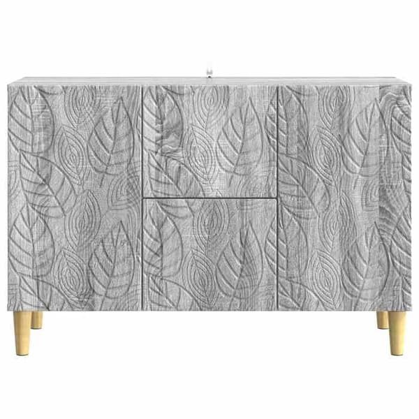 Maison Exclusive - Buffé Sonoma grå 89 x 34,5 x 60 cm Ingenjörsträ Sonoma grå