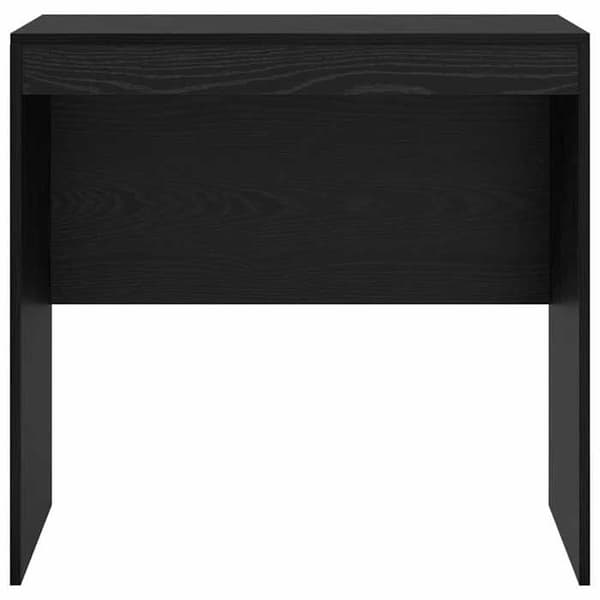 Maison Exclusive - Kontor Sort egetræ 80 x 50 x 76 cm svart ek