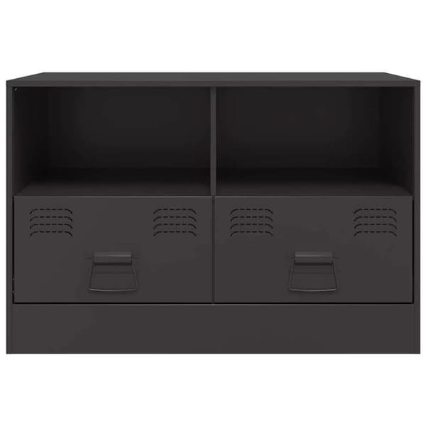 Maison Exclusive - TV-møbler 2 stk sort 67x39x44 cm stål