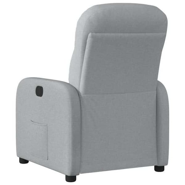 Maison Exclusive - Lätt grå recliner i tyg