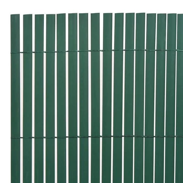 Maison Exclusive - Dubbel sida trädgårdsstängsel 110x400 cm Grön Grön