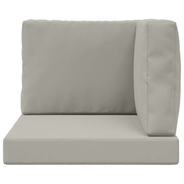 Maison Exclusive - Utomhussoffkudde Polyester Grå 60 x 60 cm