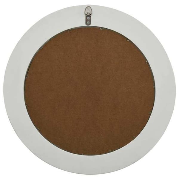 Maison Exclusive - Barockstil väggspegel 50 cm Vit