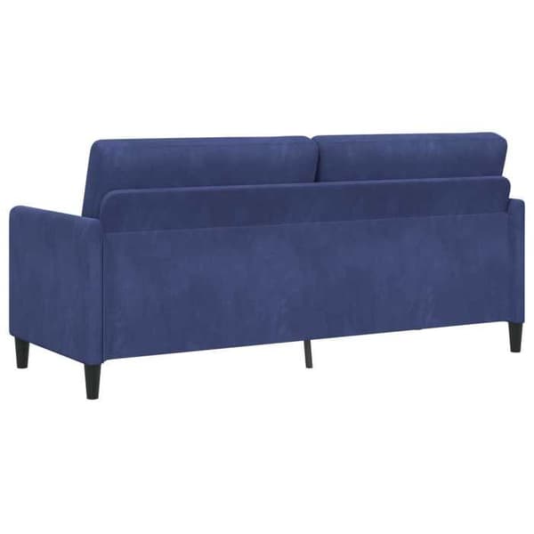 Maison Exclusive - Soffa med förvaring Blå polis 192 x 78 x 87 cm Polyester