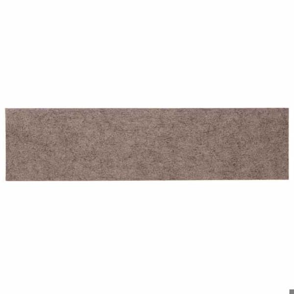 Maison Exclusive - Självhäftande trappmattor 15 stycken 76 x 20 cm Ljusbrun Rektangulär
