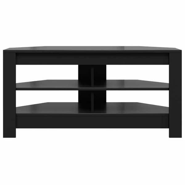 Maison Exclusive - Kulmapöytä 102 x 41 x 50 cm Musta Svart