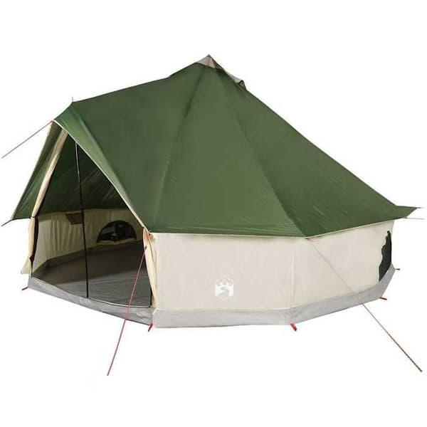 Maison Exclusive - Perhe-teltta tipi 12 henkilöä vihreä vedenpitävä
