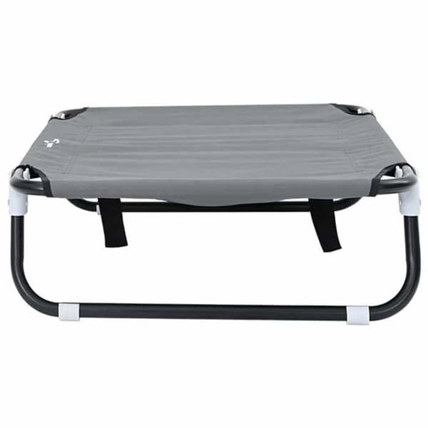 Maison Exclusive - Hundeseng 70 x 46 x 18 cm Lys grå stål