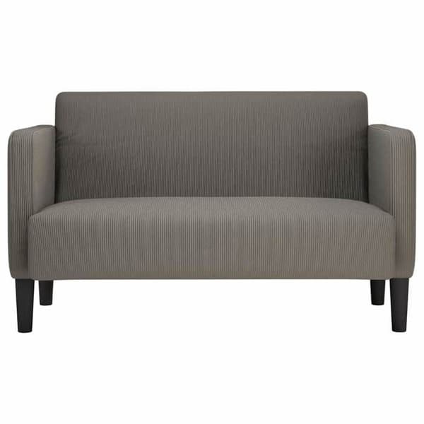 Maison Exclusive - Lys grå sofa 109 cm i fløjl