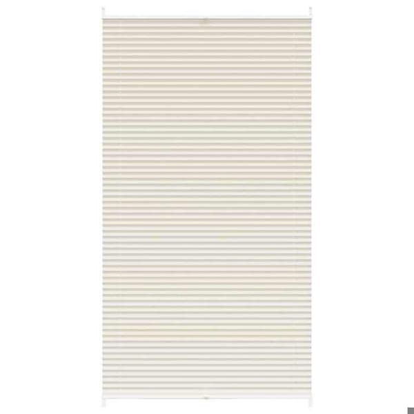 Maison Exclusive - Plisserad förvaringslåda i krämfärg 110 x 200cm Grädde